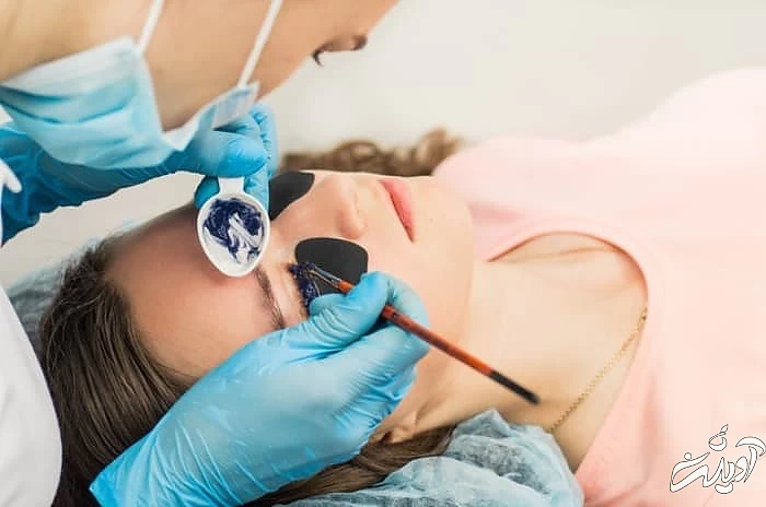 لمینت مژه با ژلاتین تقویت مژه ها